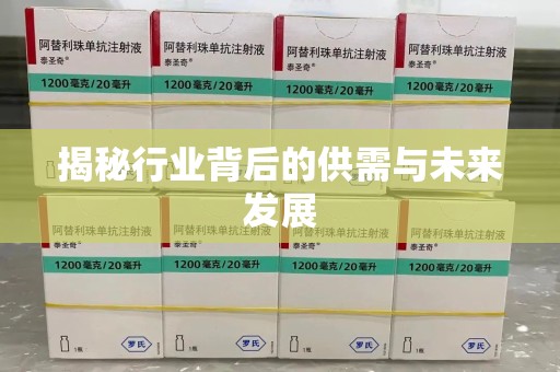 重庆揭秘行业背后的供需与未来发展
